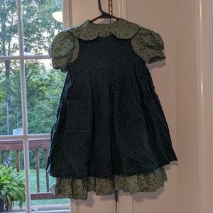Vintage cottage kids dress